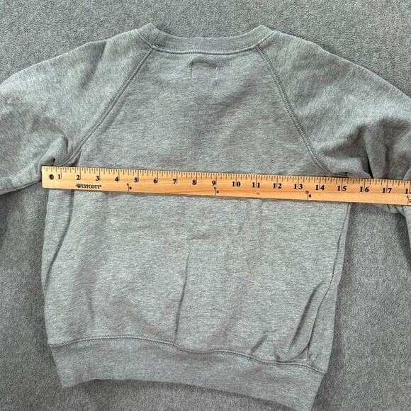 Crewcuts J.Crew New York City Sweatshirt Boys Small 6/7 Gray Basketball Pullover - Picture 8 of 9